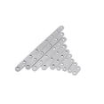 thumbnail image 1 of SENRISE Flat Straight Fixing Mending Corner Brace Bracket Stainless Steel Repair Plate Silver 200mm, 1 of 7