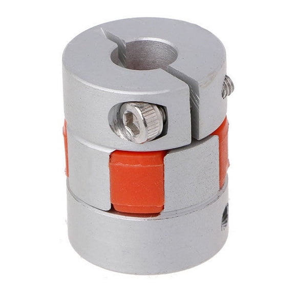 SENRISE Flexible Shaft Coupling Rigid for CNC Motor Coupler 3D Printer 5/6.35/8/10mm
