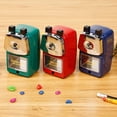 thumbnail image 1 of SENRISE Heavy Duty Mechanical Pencil Sharpener Hand Cranked Random Color, 1 of 6