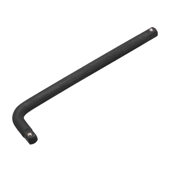 SENRISE L-Shaped Wrench DIY Hand Making Household Tool Oxidized Black 300mm
