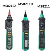 SENRISE MS8211D/MS8211/MS8212A Aauto-Ranging Digital Multimeter LED Indicator Green