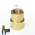 thumbnail image 1 of SENRISE Male G3/8 to 3/8 Female G3/8 to 3/8 Connector Union for Tube OD G3/8 to 3/8, 1 of 2