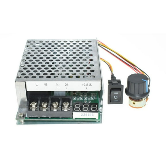 SENRISE Motor Speed Controller DC 10-55V MAX 60A PWM Motor Speed Controller CW CCW