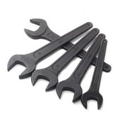 SENRISE Open Ended Wrench Repair Wrench Steel Indoor Outdoor Use Size 36mm Black