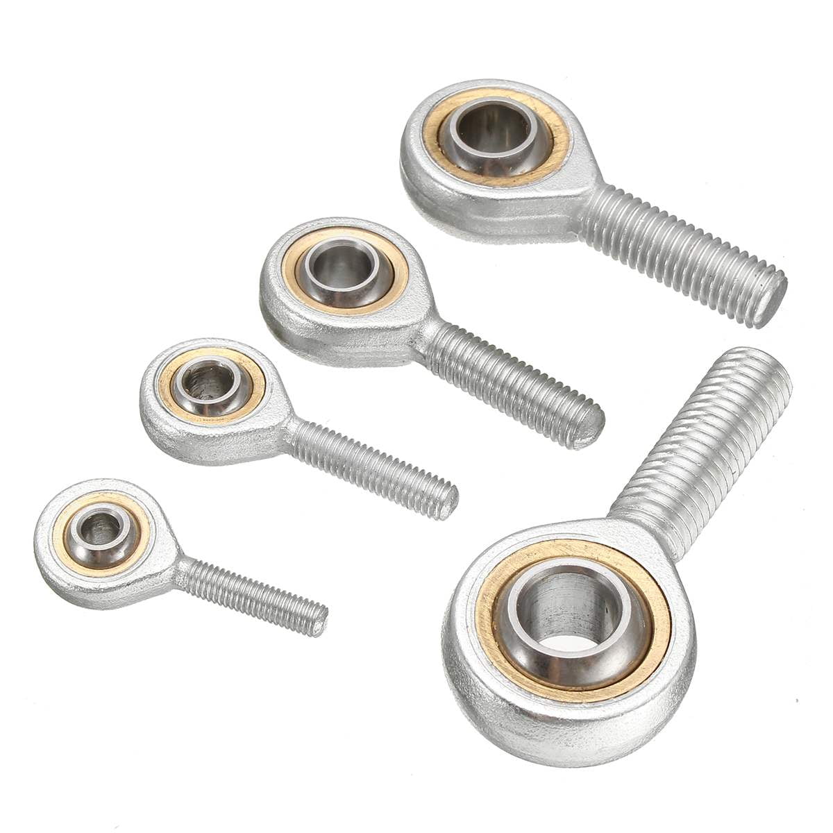 Sourcing Map Kugelgelenklager SA12T/K – 12mm Bohrung, Selbstschmierend, Mit M12 Gewinde