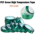 thumbnail image 1 of SENRISE PET High Temperature Tape Heat Resistant Insulation Roll width 5mm-90mm Green, 1 of 7