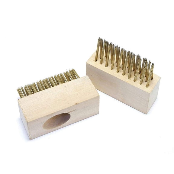 SENRISE Paving Wire Brush Heads Metal Scrapper Replacement Head Removing Moss and Weeds