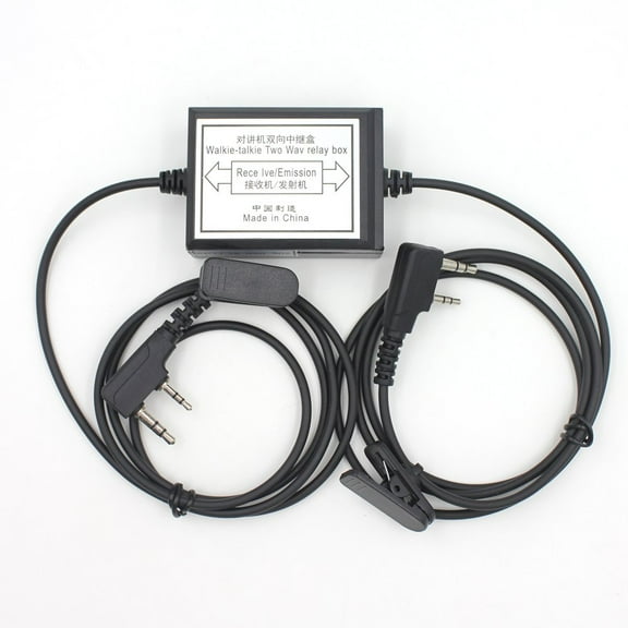 SENRISE RPT-2D Two-way Radio Repeater Box for Two Transceivers Station DIY Audio Trigger