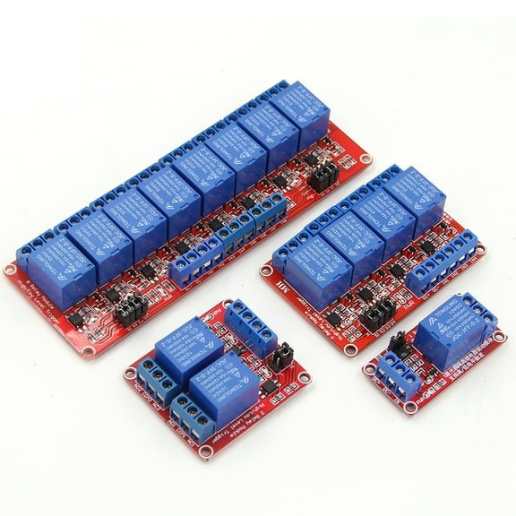 SENRISE Relay Module AC 250V/10A DC 30V/10A 1-8 Channel Choice