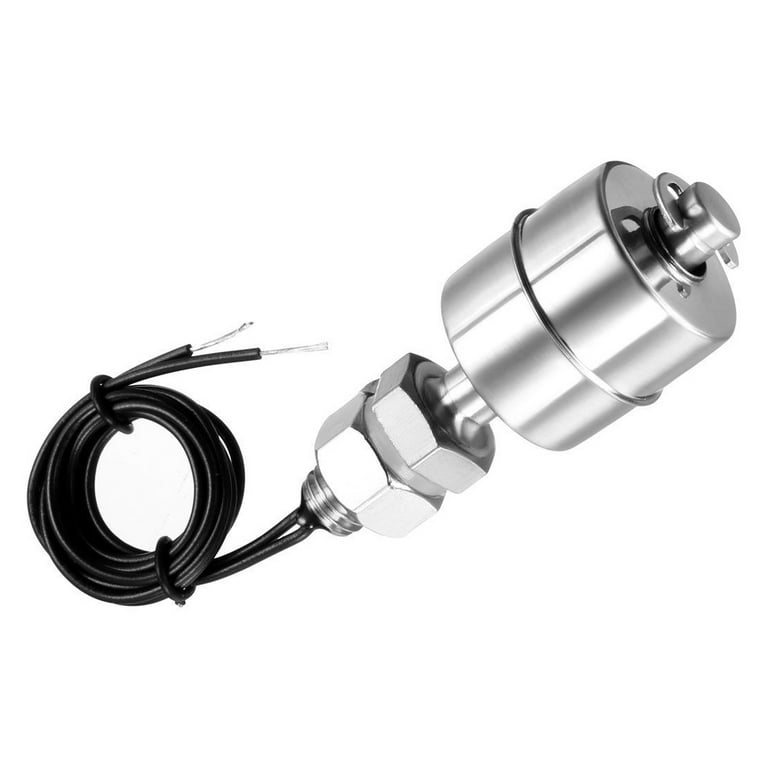 Interruttore A Galleggiante Per Livello Acqua - Sensore PP Bianco Per Stagni, Serbatoi, Acquari, 0.5A, 100V DC