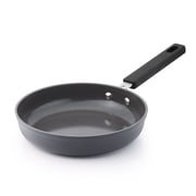 SENSARTE Nonstick Ceramic Frying Pan Skillet, Induction Omelette Pan Egg Pan, Healthy Cookware Chef's Pan with Heat-Resistant Handle, Dishwasher Safe, Gray, 8"