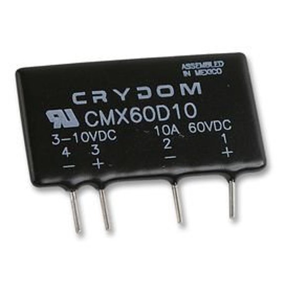 SENSATA/ - CMX60D10 - Solid State Relay, SPST-NO, 10 A, 60 VDC, Through Hole, Solder$$Electrical