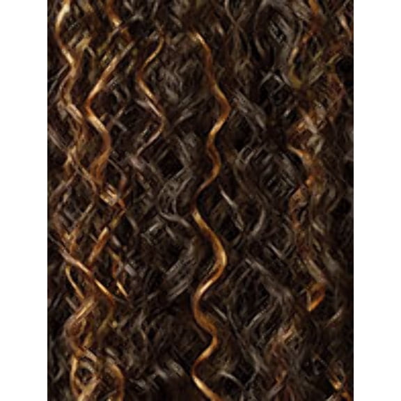 SENSATIONNEL VICE LACE UNIT 1 CURLY SYNTHETIC FIBER WIG