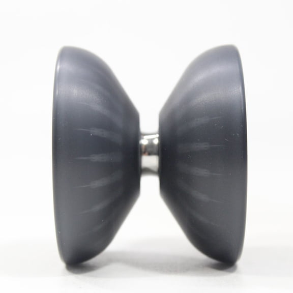 SENSE YOYO Anti-Mono Yo-Yo - Aluminum with Plastic Rim - Multi-Material YoYo (Matte Black with Black PC)