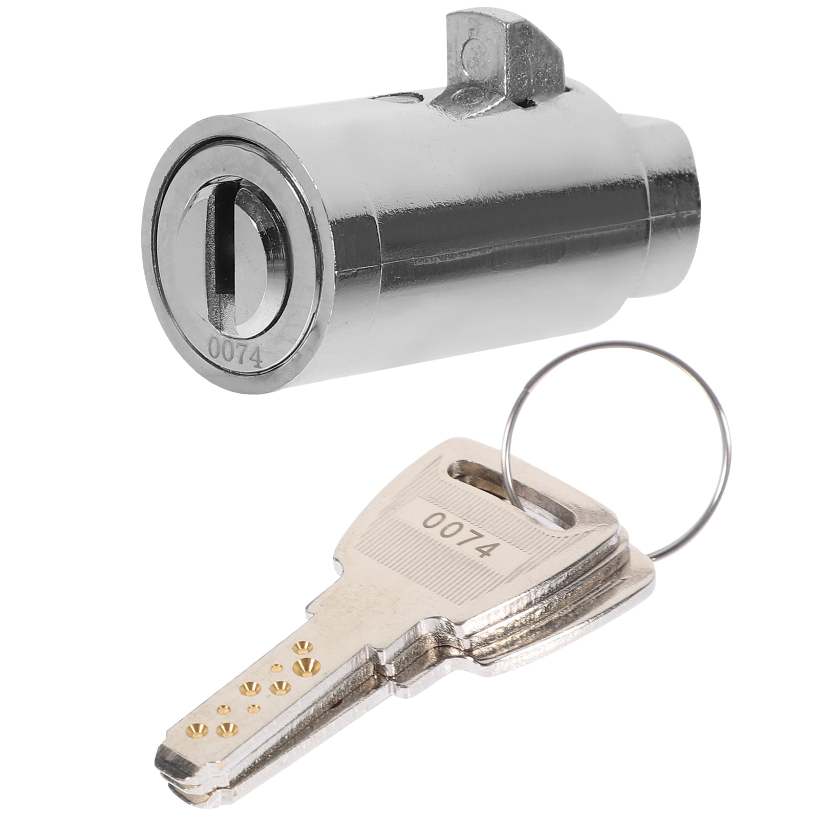 SENSETH 1 Set Security Vending Machine Lock and Keys Soda Machine Lock