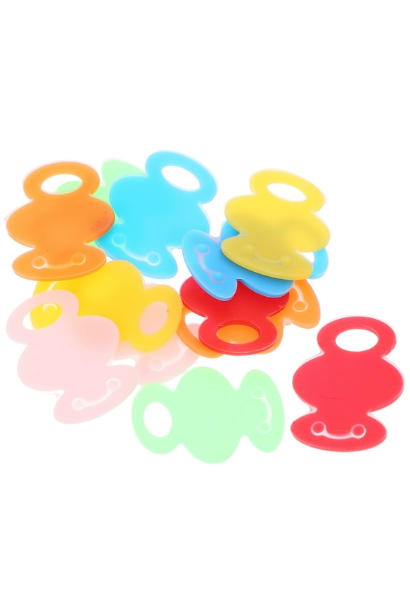 24Pcs Cue Key Marker Silicone Key Covers Colorful Key Caps Reusable Key Cap Key Marking Cap