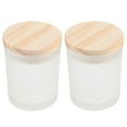thumbnail image 1 of SENSETH Food Containers Glass Candle Jars with Bamboo Lids for Candles and Storage, 1 of 6