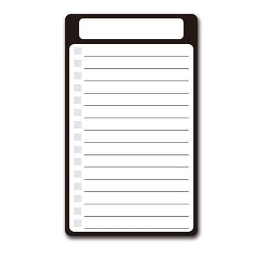 HOKARUA Grocery List Magnet Pad for Fridge Magnetic Memo Pad Convenient ...