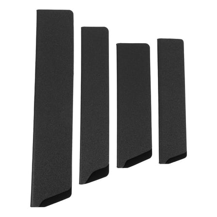 SENSETH Stainless Steel Knife Set w/ Guards & Covers - 4pcs