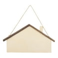 thumbnail image 1 of FUEENIRVA Hanging Plaque Sign Beige For Clubs 1Pack 15.4x8.3in, 1 of 9