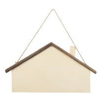 FUEENIRVA Hanging Plaque Sign Beige For Clubs 1Pack 15.4x8.3in