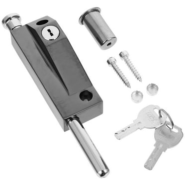 SENSETH Zinc Alloy Door Lock Set with Key for Home Wood Door - Black