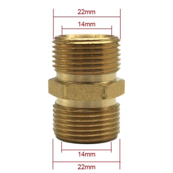 SENSHENGXIN Pipe Joint Coupler Car Washing Cleaning Applications Durability And Longevity Extend The Cleaning Machine Hose M22*14mm