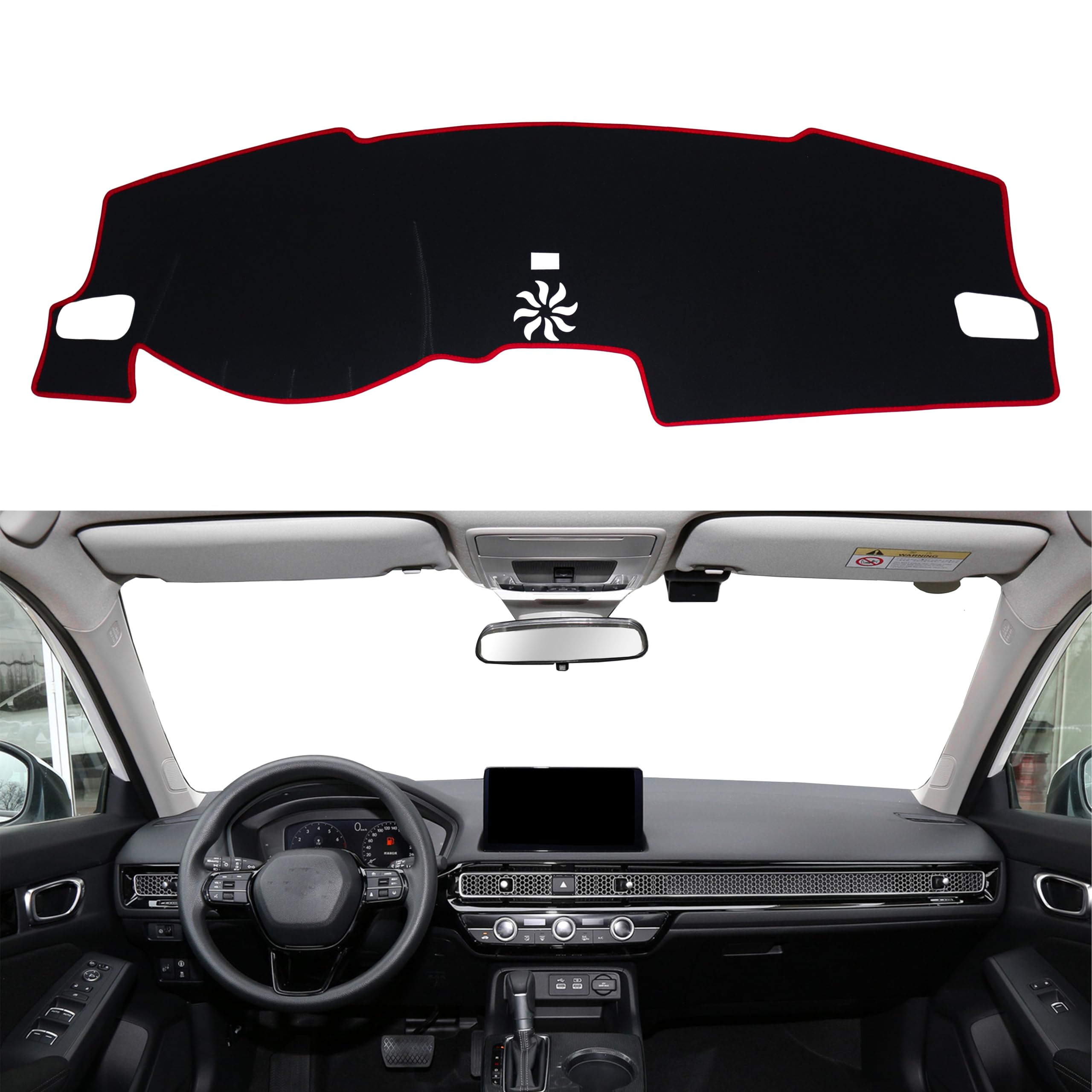 SENSHINE for Honda Civic STF9 Accessories 2022 2023 2024 2025 Dashboard