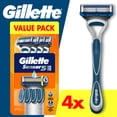 thumbnail image 1 of Gillette Sensor5 Men's Disposable Razors, 4 Count, 1 of 8