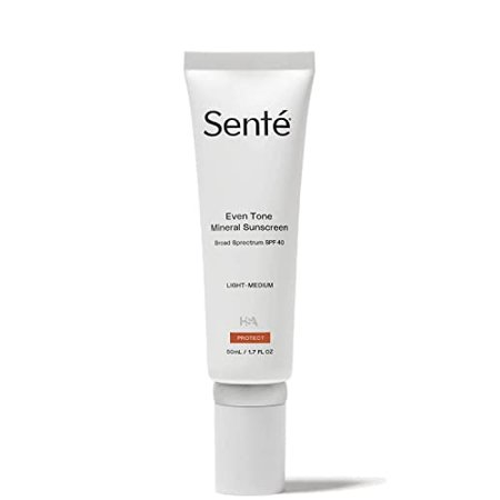SENTE Even Mineral Sunscreen – SPF 40 Light-Medium (1.7 FL / 50mL)