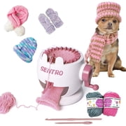 SENTRO Knitting Machine, 22 Needles Knitting Crochet Machines Kit for Sock/Hat/Pumpkin