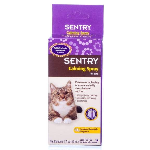 SERGEANTS PET CARE PROD Calming Cat Spray, Lavender Chamomile, 1-oz. 02302