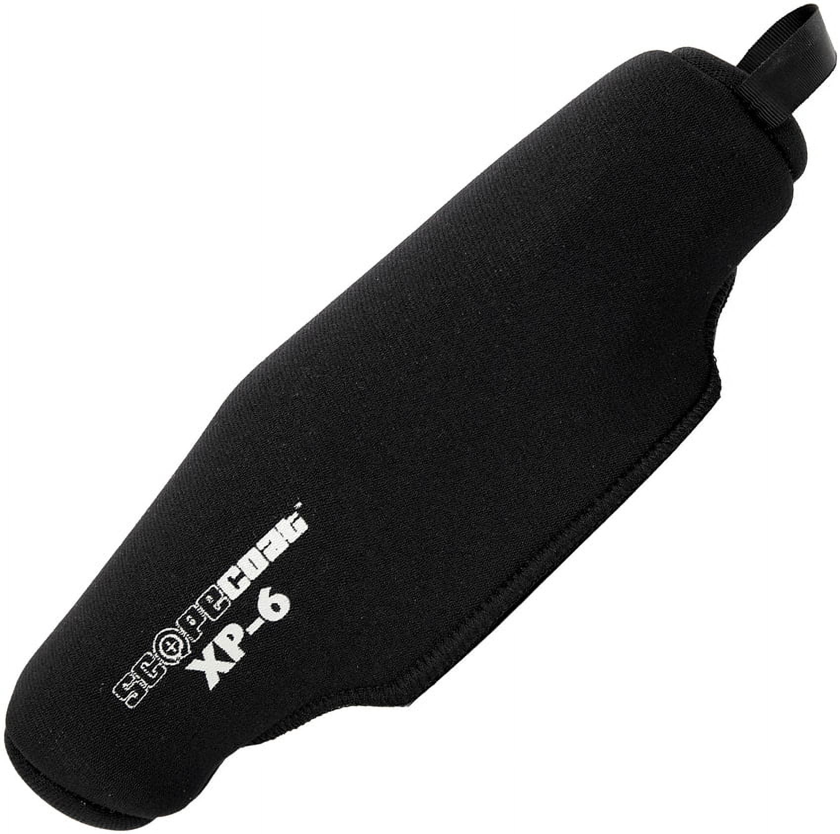 SENTRY SCOPECOAT XP-6 FLAK JACKET SCOPE COVER 15.5"X60MM EXTRA LARGE SLIP ON NEOPRENE/NYLON LAMINATE BLACK