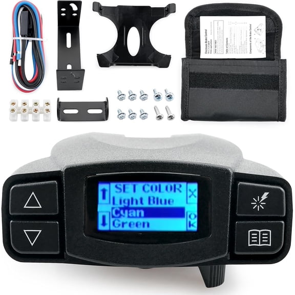 SENYUM 90195 Electric Proportional Trailer Brake Controller is Designed to Seamlessly Fit Silverado, Ram, Tacoma, F150 Trucks, Serving as A Perfect Replacement for The Tekonsha P3 Brake Controller