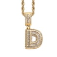 thumbnail image 1 of SEPARQI Initial Letter Pendant Necklaces with Zircon Stones for Women, Fashion Jewelry for Parties & Birthdays with Gift Box，Gifts for Valentine's Day Jewellery Chains, 1 of 7