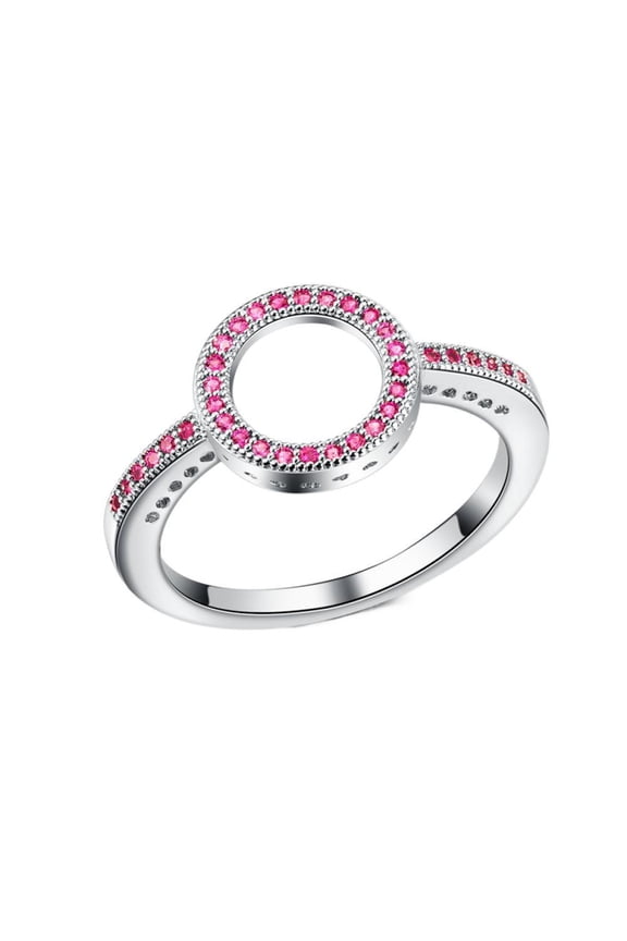 Mens Titanium Ring Wedding Band Cubic Zirconia Personalized Men Women Ring Cooperated Silver Engagement COUPLE'S Ring Ornament With White Gift Box