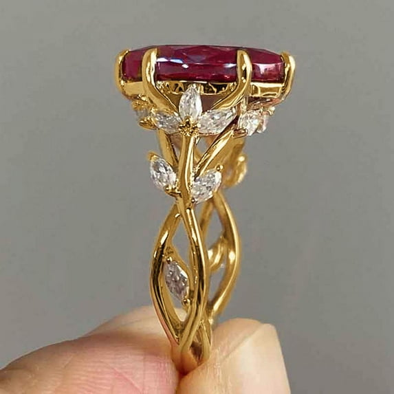 SEPARQI Modern Wedding Party For Women Gift for Wife High Quality Sparkling CZ AAA Zircon Ring Elegant Gift Gift Box Included