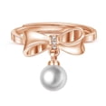 thumbnail image 1 of SEPARQI Women 925 Sterling Silver Butterfly and Pearl pendant Cubic Zirconia Thumb Ring Stress Anxiety Rings Women's Jewelry Lady Birthday Mother's Day Gifts, 1 of 7