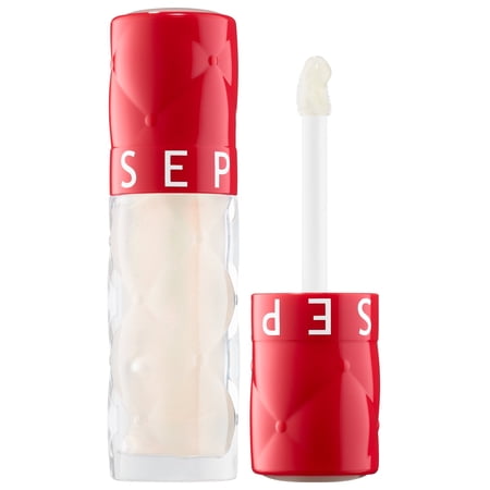 SEPHORA COLLECTION Outrageous Plump Intense Hydrating Lip Gloss - Fever - clear with iridescent pearl
