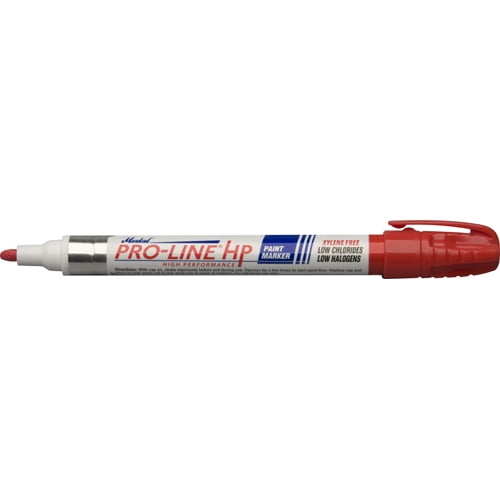 Markal 96963 Paint-Riter+ Oily Surface Paint Marker, Black, 1/8 in Tip, Medium MKL-96963