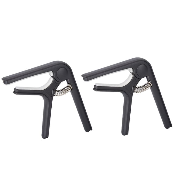 SEPTRIO 2-Pack Guitar Capo for Acoustic and Electric, Quick Release Clamp with Even Pressure, Clear Tone Tuning Accessory for Live Performance, Studio, Practice, Mixed Colors