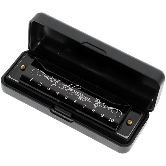 SEPTRIO 2026 New 4 Count Harmonica Key Professional Musical Instrument Childrens Student for Adults for Music Lessons,Beginners,Band Practice,School Projects,Learning to Play