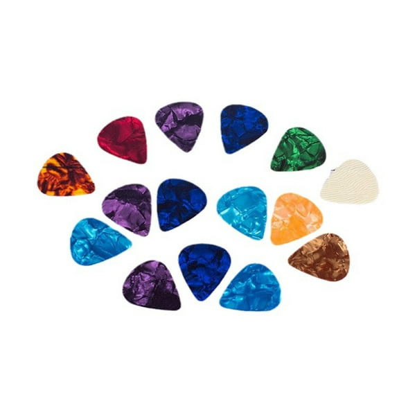 SEPTRIO 2026 New 5Pcs Guitar Picks Triangular Shape Easy Grip Guitar Capo Compact & Portable Guitar Accessories for Practice Performances Music Lessons Guitar Enthusiasts Beginners Professionals