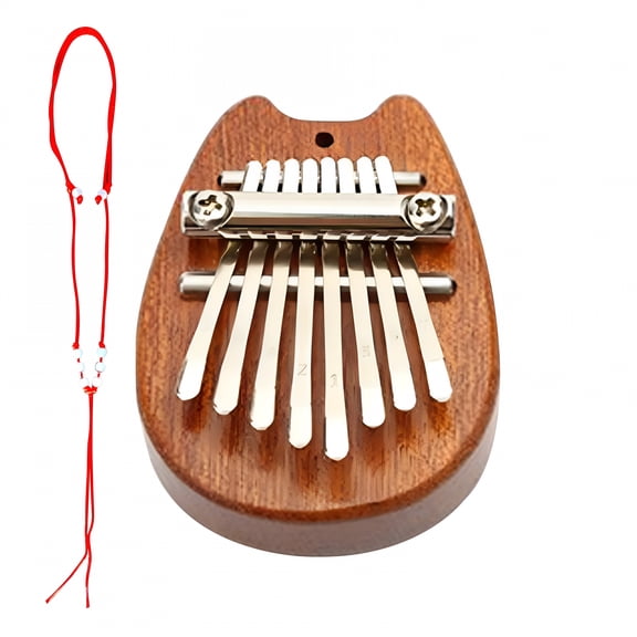 SEPTRIO 2026 New 8 Key Kalimba Finger Thumb Piano Marimba Musical Accessory,For Music Practice,Relaxation,Performances,Beginners,And Creative Sound Exploration.