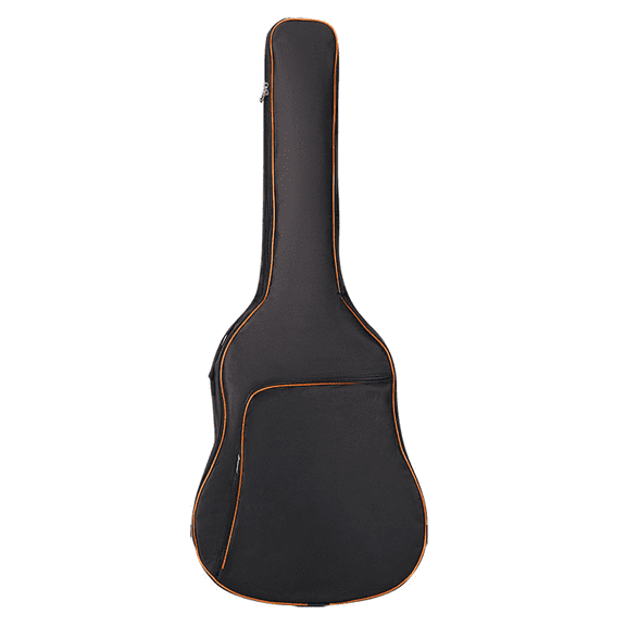 SEPTRIO 2026 New Guitar Bag,Versatile Electric Guitar Case,Thick Cotton Padding Guitar Case,Orange for Travel, Storage, Gigging, Guitar Protection, Musicians, Music Gear Transport