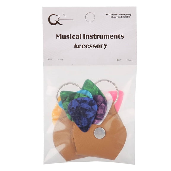 SEPTRIO 2026 New Guitar Picks Premium Material Guitar Accessories Ergonomic Grip Guitar Pick for Effortless Technique Brown1 for Strumming Fast Play Guitar Practice Rehearsals