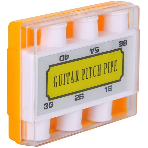 SEPTRIO 2026 New Guitar Pitch Pipe Instrument Tuner Guitar Pitchpipe Guitar Tuning Accessory for Practice,Lessons,Performances,Studio,Home Use