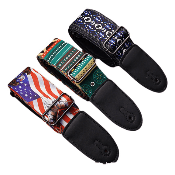 SEPTRIO 2026 New Guitar Tools Lightweight Diagonal Design Guitar Accessories Exquisite Printed Patterns Guitar Picks Style 2 for Guitar Playing Music Practice Performances Rehearsals Music Studios.
