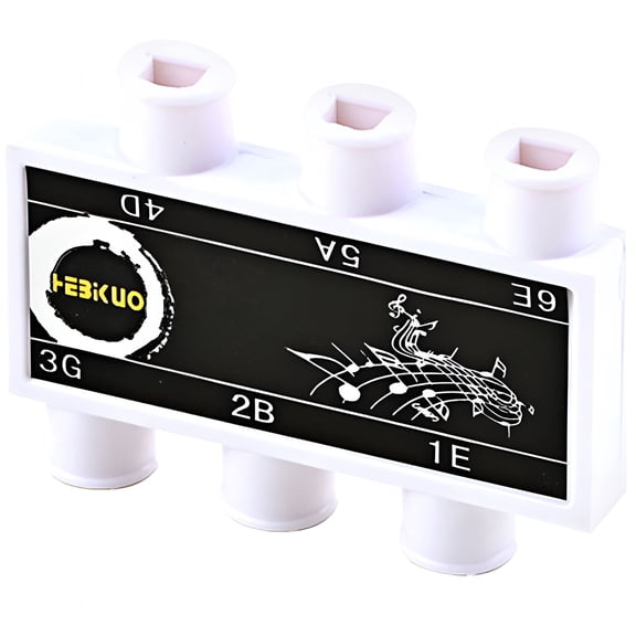 SEPTRIO 2026 New Pitch Pipe Tuner Acoustic Guitar String Tuning Plastic Guitar Pitch Pipe