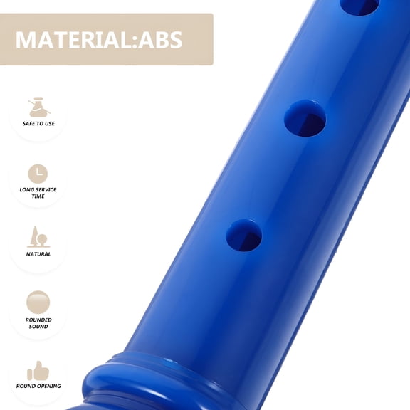 SEPTRIO 2026 New Recorder Instrument Soprano Recorder Beginners 8-Hole Recorder Kids Flute Music Instrument for Music Practice,Classroom,Performance,School,Beginners